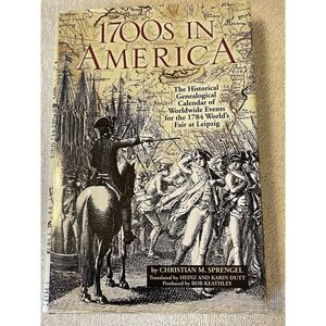 1700s In America By Christian M Sprengel